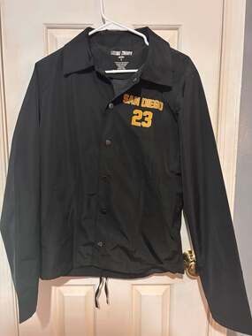 License Champs San Diego Padres Fernando Tatis Jr. 23 Coaches Jacket Size S